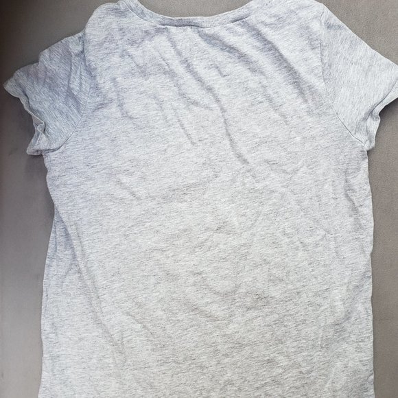 Carter's Kids Girls100% Cotton  LOVE Tee  Gray  Size 12 - Picture 4 of 5